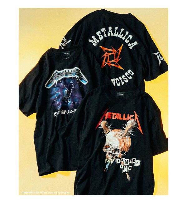 BEAMS「METALLICA / PRINT T-shirt ②」|Tシャツ・カットソー|