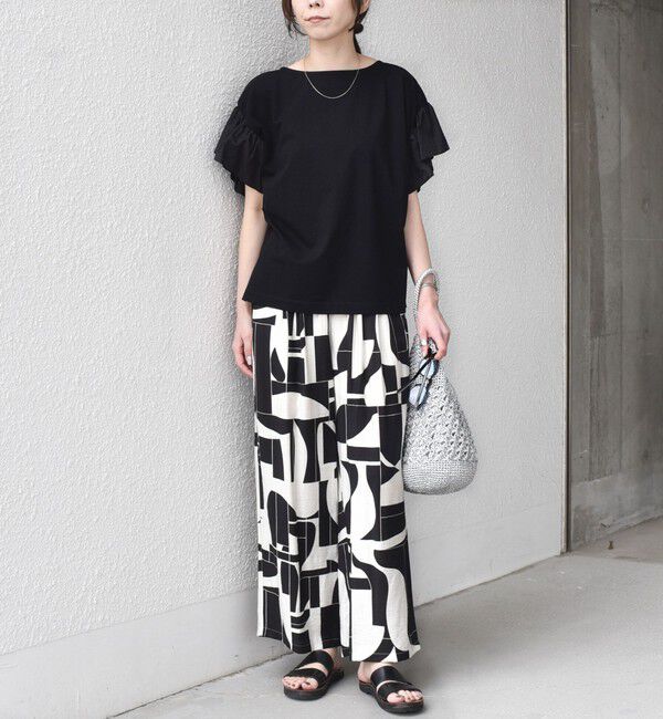 SHIPS Colors 「【WEB限定】SHIPS Colors:〈手洗い可能〉シルケット 天竺 オーバー トップス◇」|Tシャツ・カットソー|