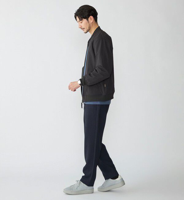SHIPS「SHIPS:〈撥水加工〉CORDURA(R) ナイロン ジップアップ ブルゾン」|ブルゾン・スタジャン|