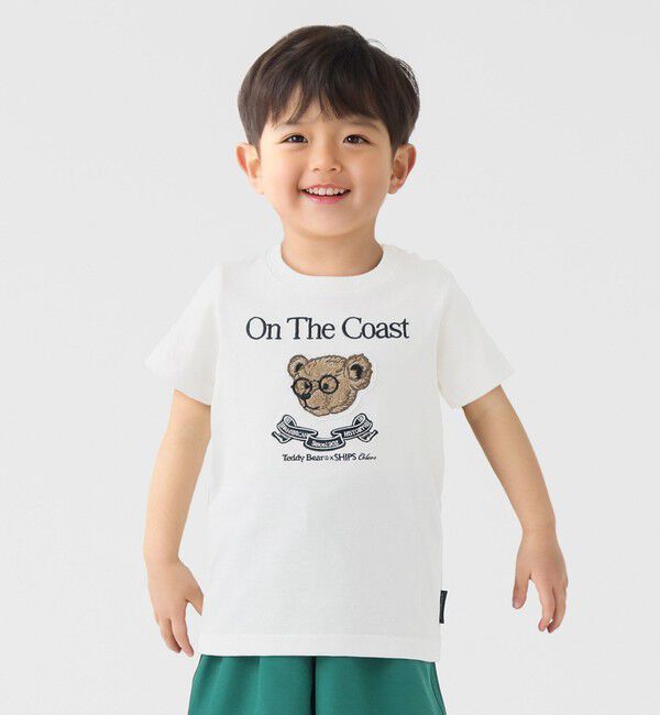 SHIPS Colors 「SHIPS Colors:80～150cm / TeddyBear(R) コラボ Tシャツ◇」|Tシャツ・カットソー|ライトホワイト