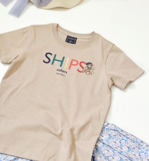 SHIPS Colors 「SHIPS Colors:80～150cm / TeddyBear(R) コラボ Tシャツ◇」|Tシャツ・カットソー|