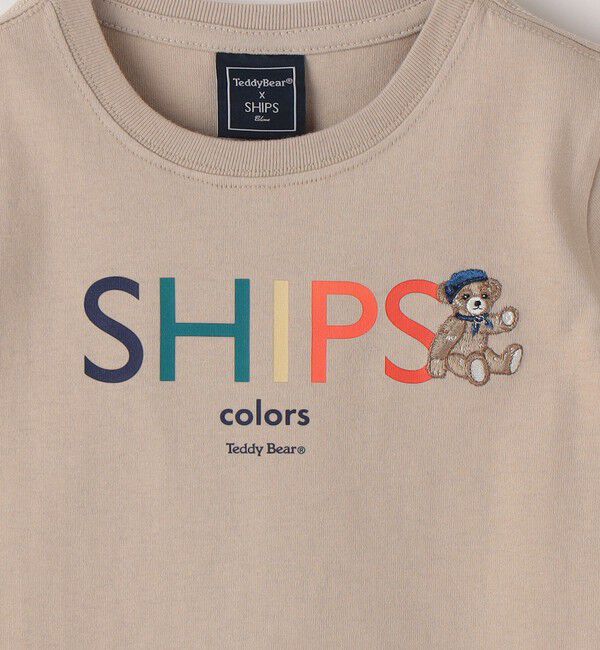 SHIPS Colors 「SHIPS Colors:80～150cm / TeddyBear(R) コラボ Tシャツ◇」|Tシャツ・カットソー|