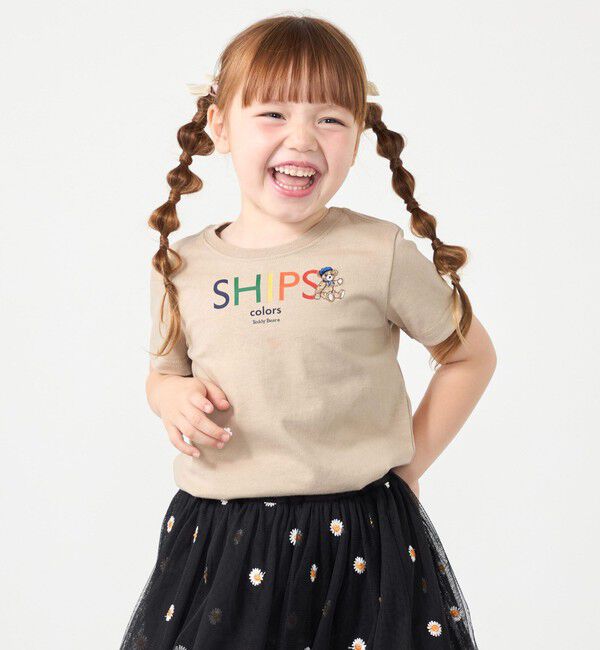 SHIPS Colors 「SHIPS Colors:80～150cm / TeddyBear(R) コラボ Tシャツ◇」|Tシャツ・カットソー|