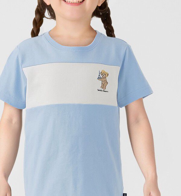 SHIPS Colors 「SHIPS Colors:80～150cm / TeddyBear(R) コラボ Tシャツ◇」|Tシャツ・カットソー|ライトブルー