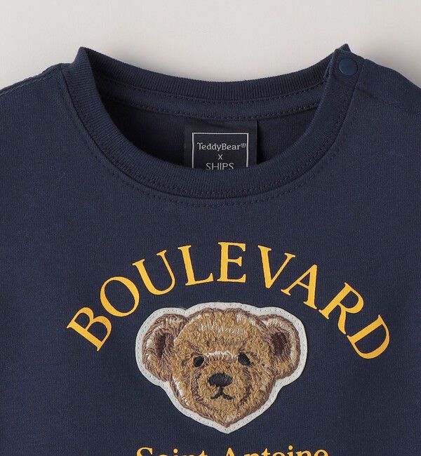 SHIPS Colors 「SHIPS Colors:80～150cm / TeddyBear(R) コラボ Tシャツ◇」|Tシャツ・カットソー|