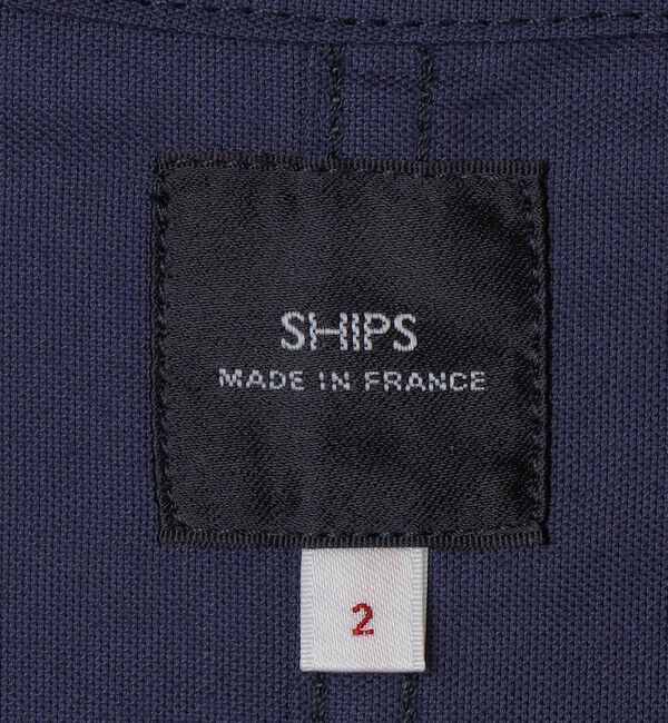 SHIPS「SHIPS:〈MADE IN FRANCE〉フレンチ カバーオール ジャケット」|ブルゾン・スタジャン|