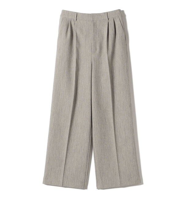 SHIPS for women「《予約》〈洗濯機可能〉FUNCTION セミ ワイド パンツ 26AW」|スラックス|