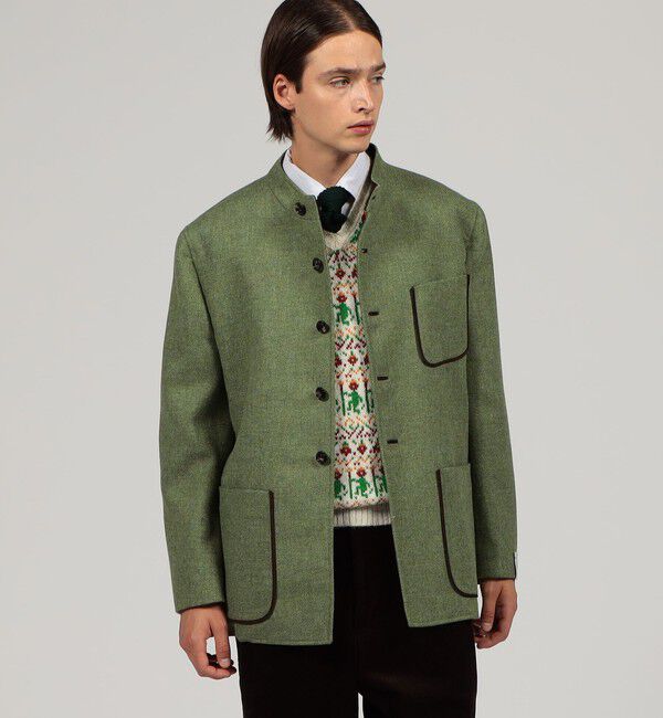 TOMORROWLAND BUYING WEAR「【別注】CARUSO ウール フォレスティエールジャケット」|ブルゾン・スタジャン|