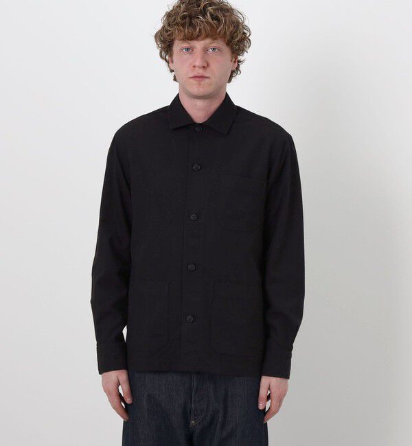 TOMORROWLAND BUYING WEAR「Salvatore Piccolo シルクコットン シャツブルゾン」|ブルゾン・スタジャン|
