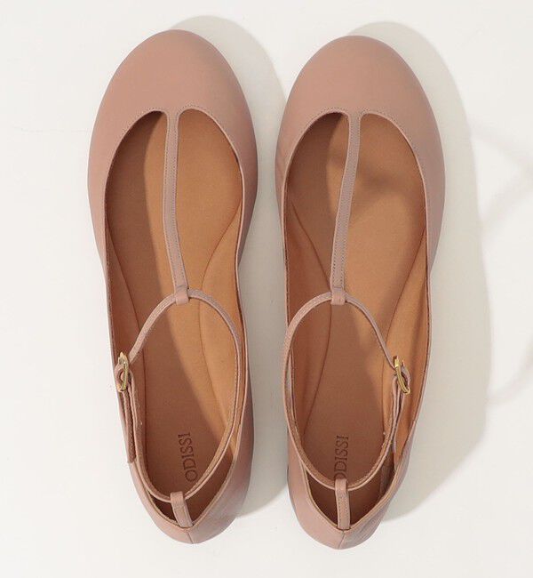 TOMORROWLAND GOODS「ODISSI CALLA T-bar Ballet フラットシューズ」|バレエシューズ|