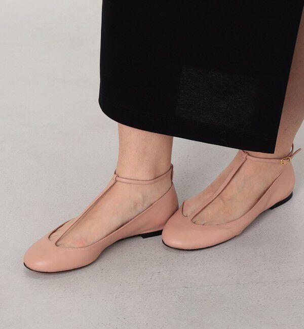 TOMORROWLAND GOODS「ODISSI CALLA T-bar Ballet フラットシューズ」|バレエシューズ|