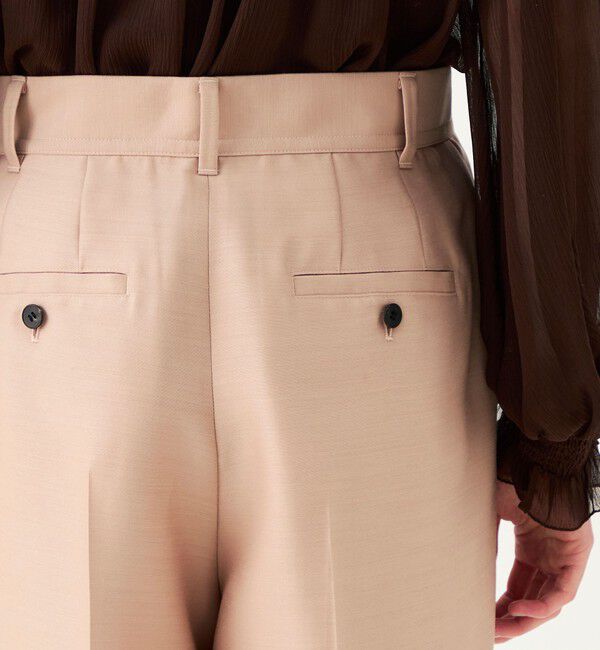 Ballsey「Diana タックレスワイドパンツ」|その他|