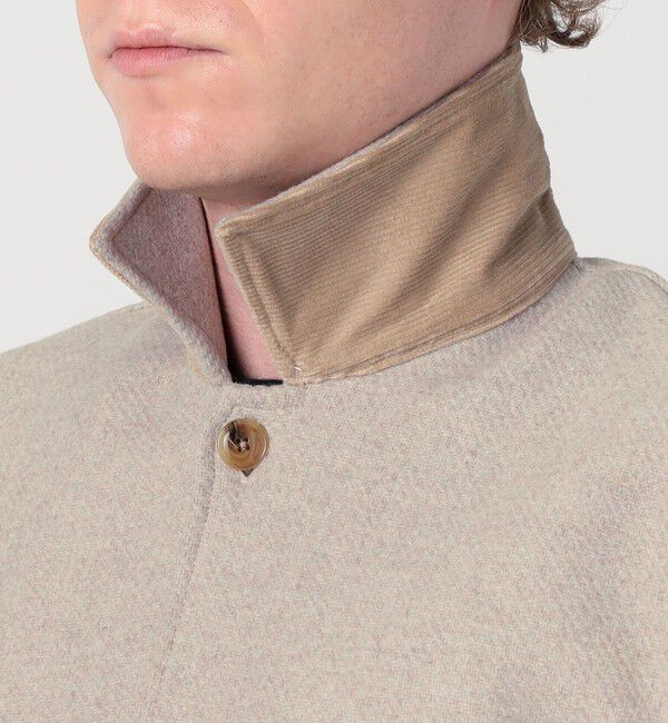 TOMORROWLAND MENS「【別注】GUY ROVER ウールポリエステル シャツブルゾン」|ブルゾン・スタジャン|