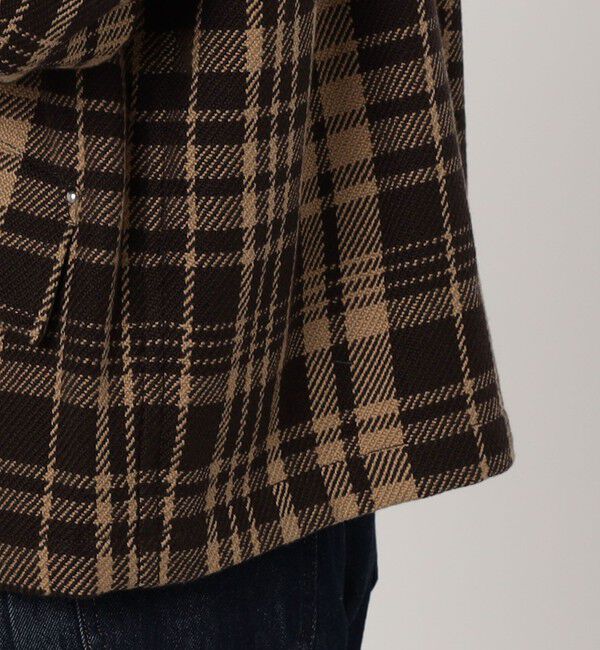 TOMORROWLAND BUYING WEAR「MACKINTOSH  HUMBIE SL SHORT コットンチェック ショートブルゾン」|ブルゾン・スタジャン|