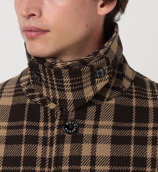 TOMORROWLAND BUYING WEAR「MACKINTOSH  HUMBIE SL SHORT コットンチェック ショートブルゾン」|ブルゾン・スタジャン|