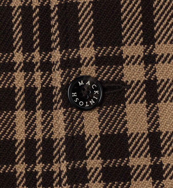 TOMORROWLAND BUYING WEAR「MACKINTOSH  HUMBIE SL SHORT コットンチェック ショートブルゾン」|ブルゾン・スタジャン|