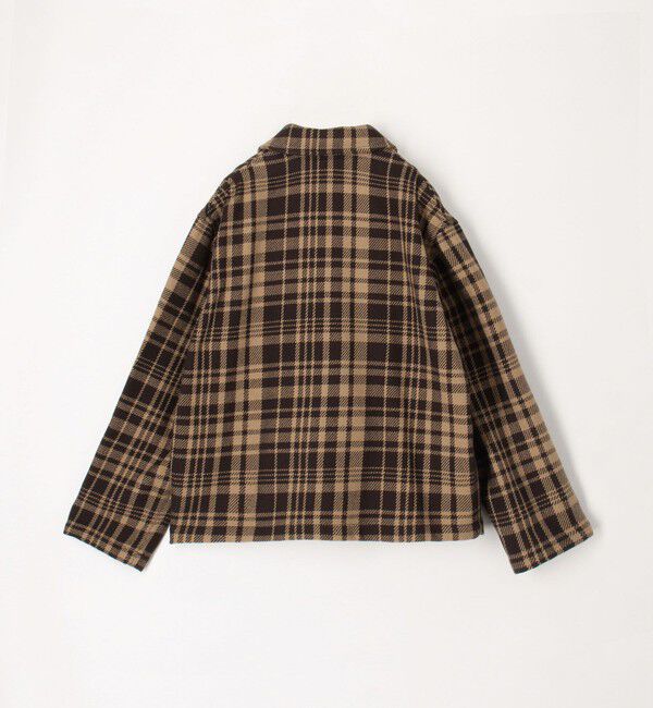 TOMORROWLAND BUYING WEAR「MACKINTOSH  HUMBIE SL SHORT コットンチェック ショートブルゾン」|ブルゾン・スタジャン|