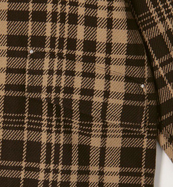 TOMORROWLAND BUYING WEAR「MACKINTOSH  HUMBIE SL SHORT コットンチェック ショートブルゾン」|ブルゾン・スタジャン|