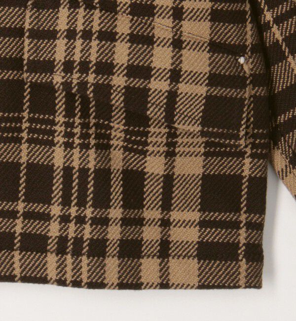 TOMORROWLAND BUYING WEAR「MACKINTOSH  HUMBIE SL SHORT コットンチェック ショートブルゾン」|ブルゾン・スタジャン|