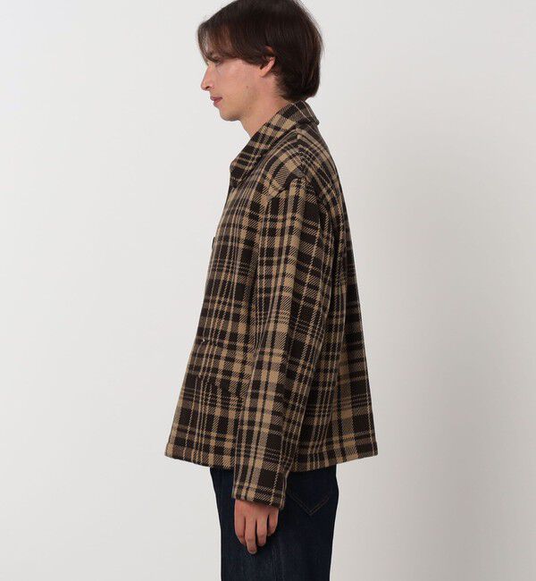 TOMORROWLAND BUYING WEAR「MACKINTOSH  HUMBIE SL SHORT コットンチェック ショートブルゾン」|ブルゾン・スタジャン|