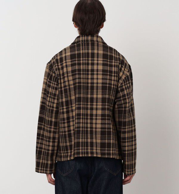 TOMORROWLAND BUYING WEAR「MACKINTOSH  HUMBIE SL SHORT コットンチェック ショートブルゾン」|ブルゾン・スタジャン|