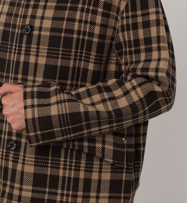 TOMORROWLAND BUYING WEAR「MACKINTOSH  HUMBIE SL SHORT コットンチェック ショートブルゾン」|ブルゾン・スタジャン|