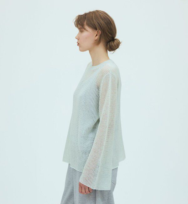 GALERIE VIE「モンゴルカシミヤ クルーネックプルオーバー」|ニット・セーター|