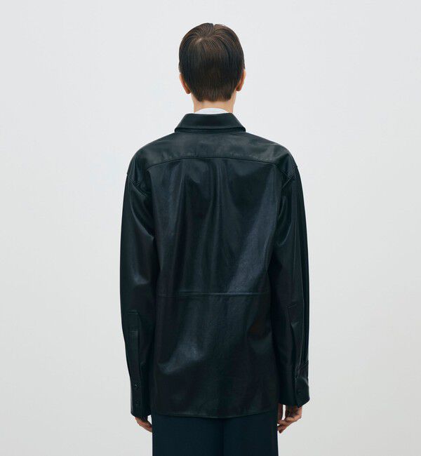 DES PRES「TURKEY LIGHT  LEATHER  ベーシックシャツ」|シャツ・ブラウス|