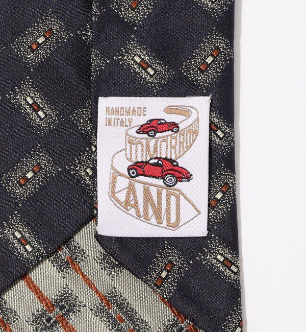 TOMORROWLAND GOODS「TOMORROWLAND MADE IN ITALY シルクジャカード 小紋柄ネクタイ」|ネクタイ・蝶ネクタイ|
