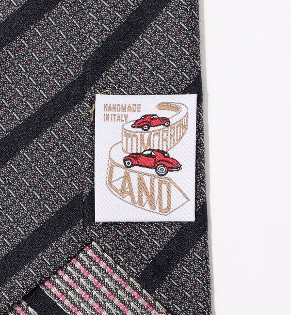 TOMORROWLAND GOODS「TOMORROWLAND MADE IN ITALY シルクジャカード レジメンタルストライプネクタイ」|ネクタイ・蝶ネクタイ|