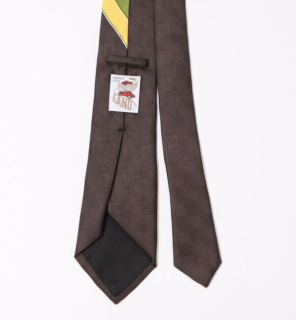 TOMORROWLAND GOODS「TOMORROWLAND MADE IN ITALY シルクジャカード シャドーチェックネクタイ」|ネクタイ・蝶ネクタイ|