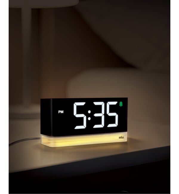 HIROB「BRAUN DIGITAL ALARM CLOCK BC27B」|クロック・置時計|