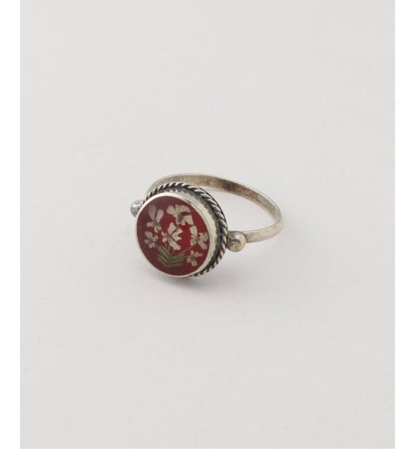 JOINT WORKS「GUSTAVO / グスタボ Flower Wreath Ring」|リング|レッド