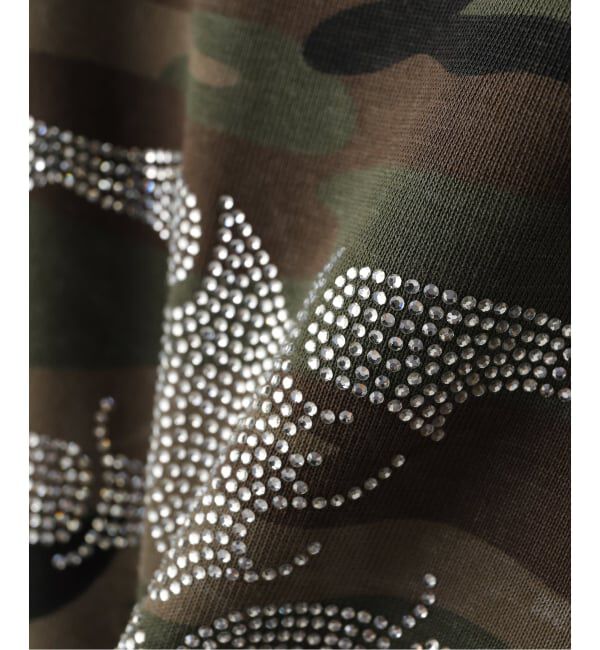 JOINT WORKS「SUPPLIER / サプライヤー Rhinestone Fire Bones Tee」|Tシャツ・カットソー|