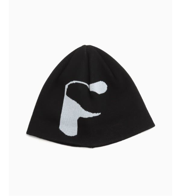 JOINT WORKS「F-LAGSTUF-F / フラグスタフ F LOGO BEANIE」|ニット帽|ブラック