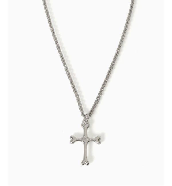 JOINT WORKS「DISCOVERED / ディスカバード BONE CROSS NECKLACE」|ネックレス|