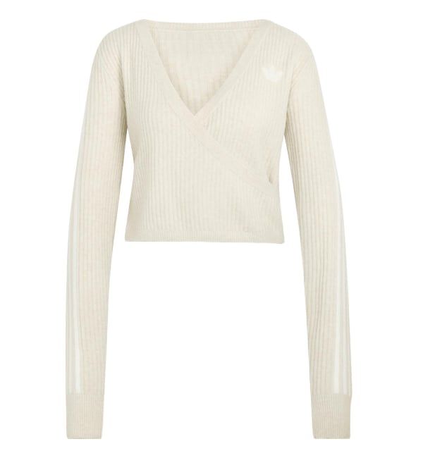 JOINT WORKS「ADIDAS &times; JENNIE / アディダス &times; ジェニー KNIT CARDIGAN」|ニット・セーター|ブラウン
