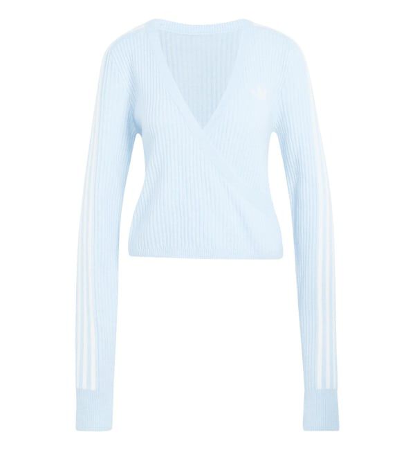JOINT WORKS「ADIDAS &times; JENNIE / アディダス &times; ジェニー KNIT CARDIGAN」|ニット・セーター|ブルー A