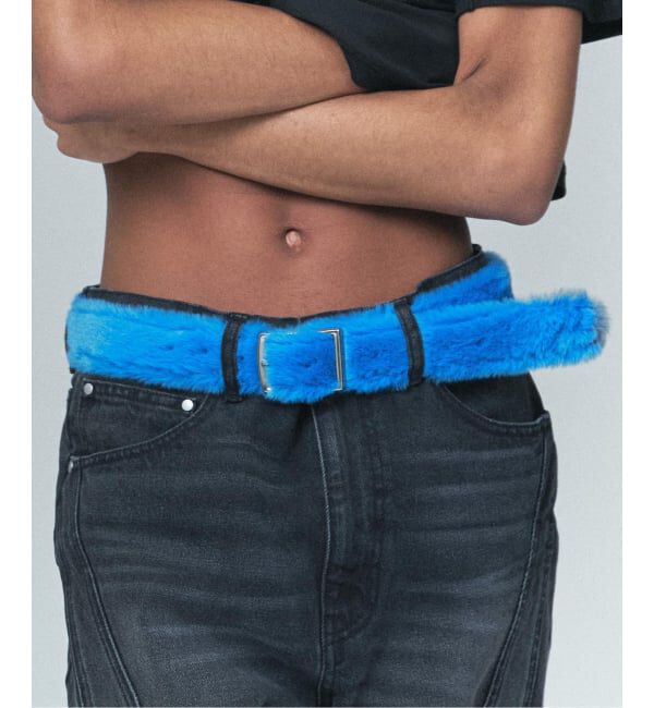 JOINT WORKS「≪追加≫NOCTO ARCHIVE/ノクト アーカイブ  Faux Fur Belt」|ベルト|
