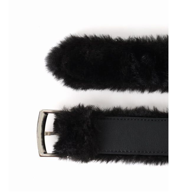 JOINT WORKS「≪追加≫NOCTO ARCHIVE/ノクト アーカイブ  Faux Fur Belt」|ベルト|