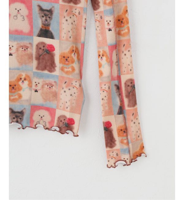 JOINT WORKS「Carne Bollente / カルネボレンテ Total Dogmination LS Top / ALLOVER」|Tシャツ・カットソー|