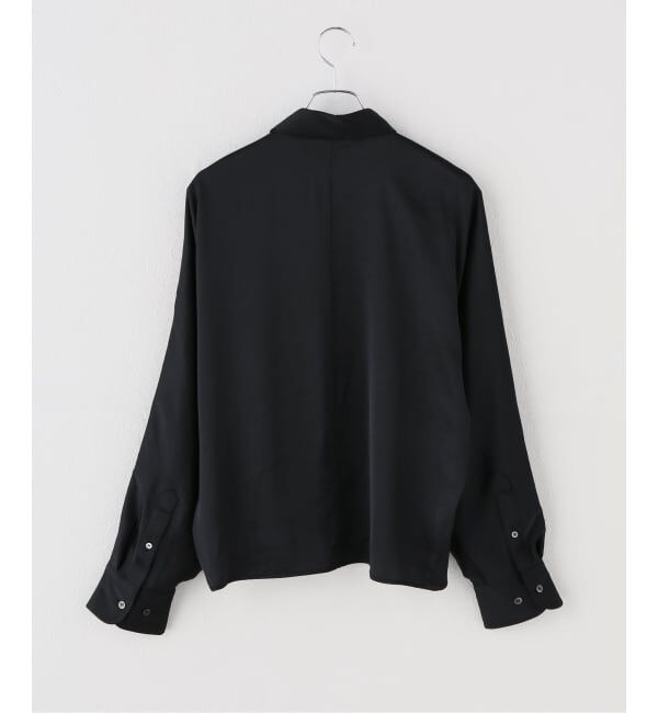 Plage「《新宿店・WEB限定》Eclat satin dolman シャツ」|シャツ・ブラウス|