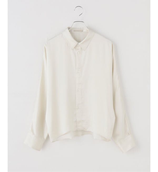 Plage「《新宿店・WEB限定》Eclat satin dolman シャツ」|シャツ・ブラウス|