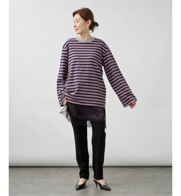 VERMEIL par iena「Le minor ルミノア Coqette ロングスリーブ 18JG19604」|Tシャツ・カットソー|