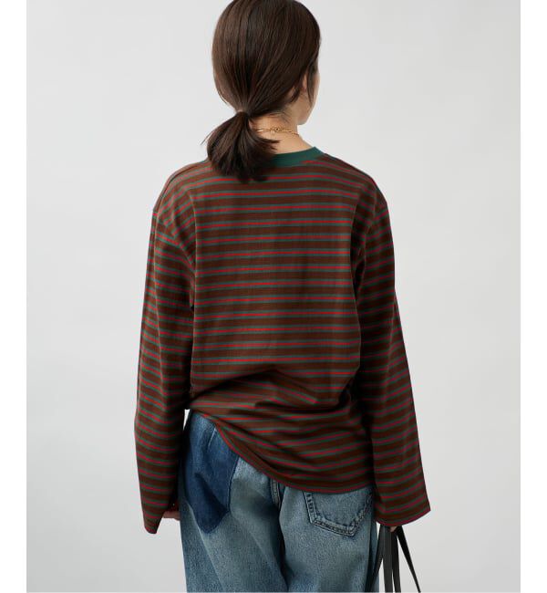 VERMEIL par iena「Le minor ルミノア Coqette ロングスリーブ 18JG19604」|Tシャツ・カットソー|