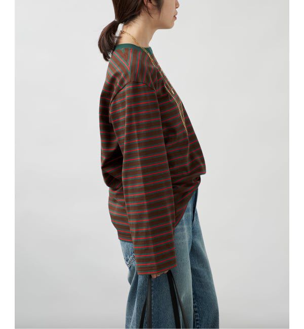 VERMEIL par iena「Le minor ルミノア Coqette ロングスリーブ 18JG19604」|Tシャツ・カットソー|