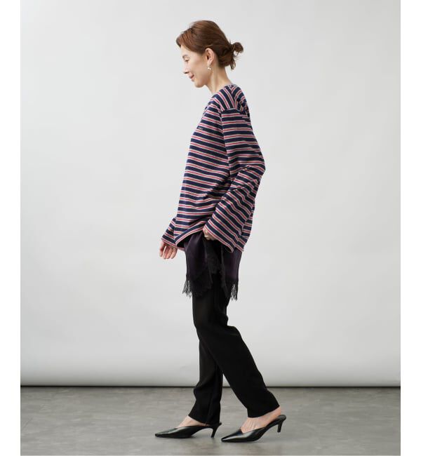 VERMEIL par iena「Le minor ルミノア Coqette ロングスリーブ 18JG19604」|Tシャツ・カットソー|