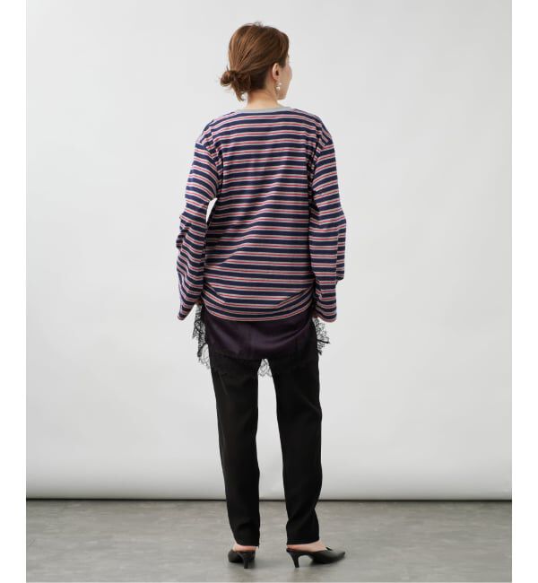 VERMEIL par iena「Le minor ルミノア Coqette ロングスリーブ 18JG19604」|Tシャツ・カットソー|