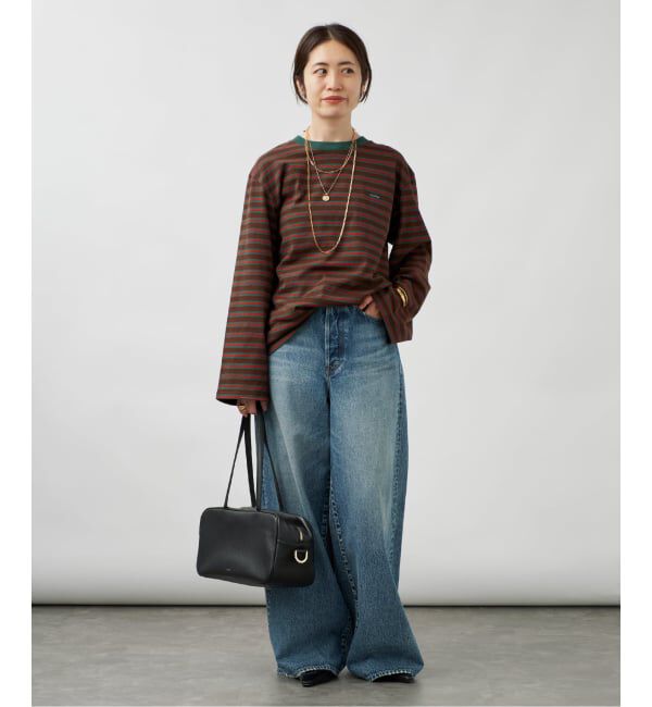VERMEIL par iena「Le minor ルミノア Coqette ロングスリーブ 18JG19604」|Tシャツ・カットソー|