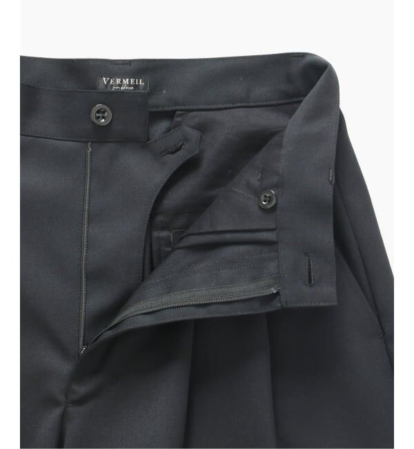 VERMEIL par iena「《予約》2タックパンツ」|スラックス|